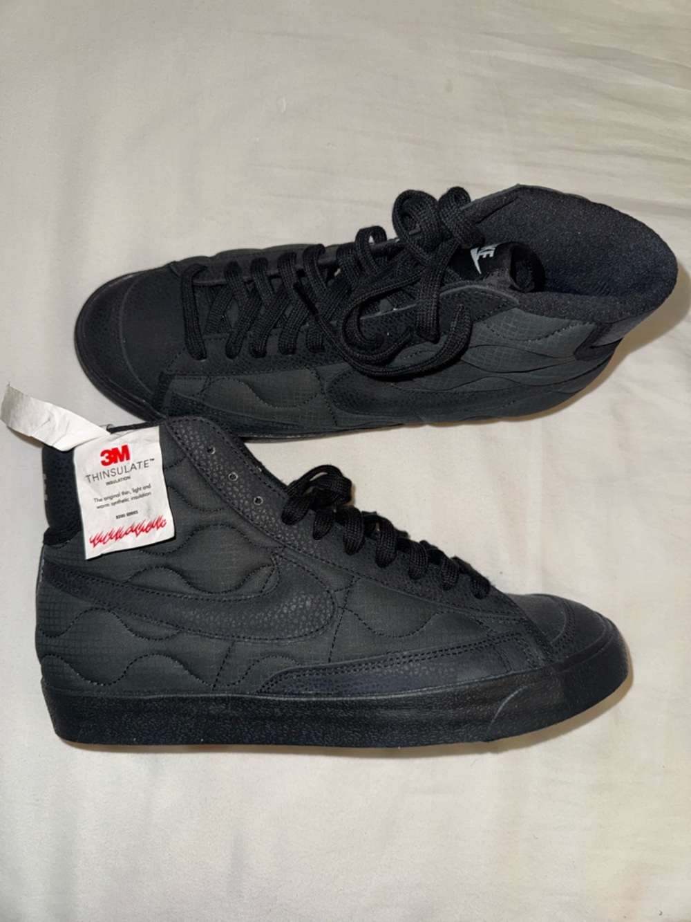 New Nike Black Blaze Mid ‘77 Sneakers